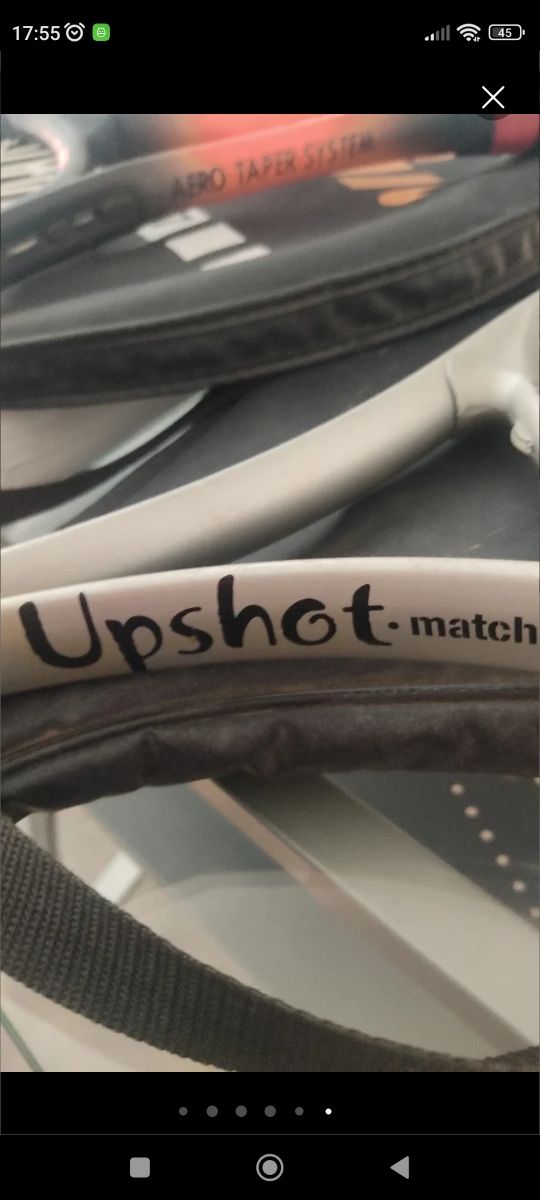 2 Raquetas Tenis: Upshot & Double 27