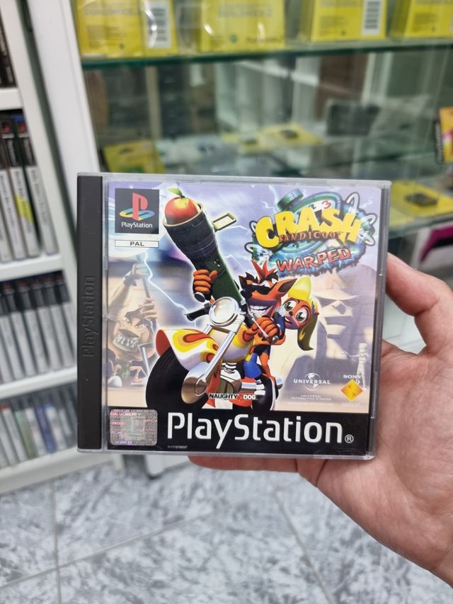 Crash Bandicoot Warped PS1 PAL ESP