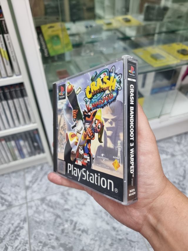 Crash Bandicoot Warped PS1 PAL ESP