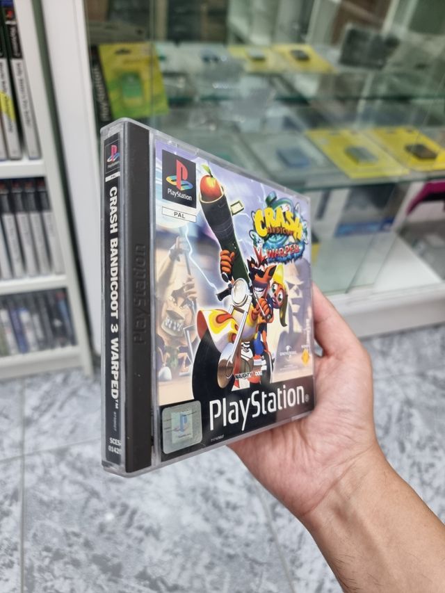 Crash Bandicoot Warped PS1 PAL ESP