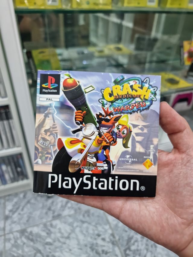 Crash Bandicoot Warped PS1 PAL ESP