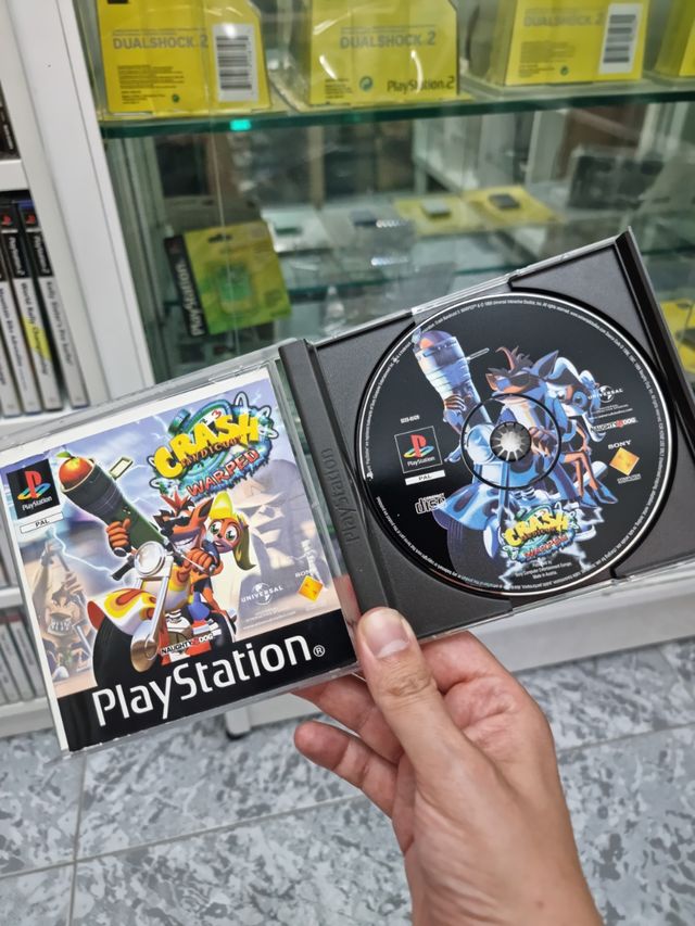 Crash Bandicoot Warped PS1 PAL ESP