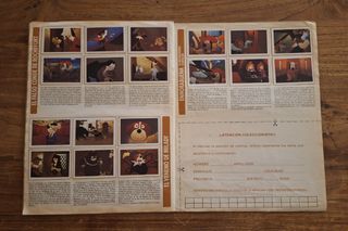 Álbum cromos D'Artacán y los tres mosqueperros