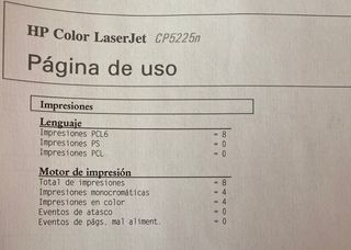 HP LaserJet Pro CP5225n Impresora