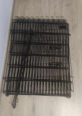 PawHut Parque Corral perros 8 paneles de 63x91cm