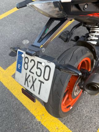 Portamatriculas KTM Duke 390