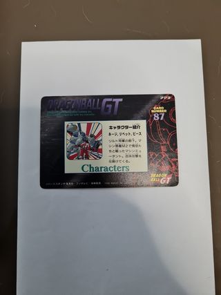 Dragon Ball GT Cards (2)