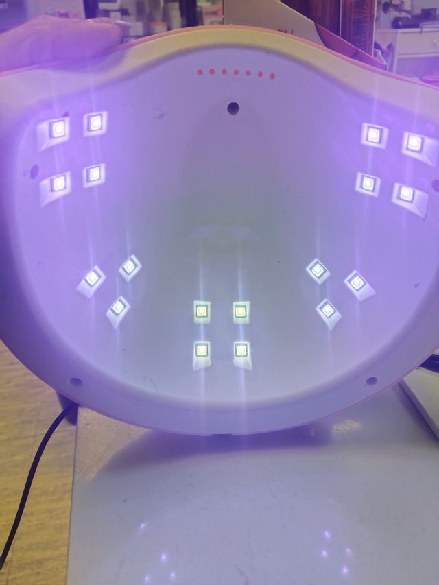 Lampara UV LED uñas  30s. 60s.   90s