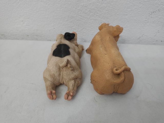 2 figuras cerdito decoración