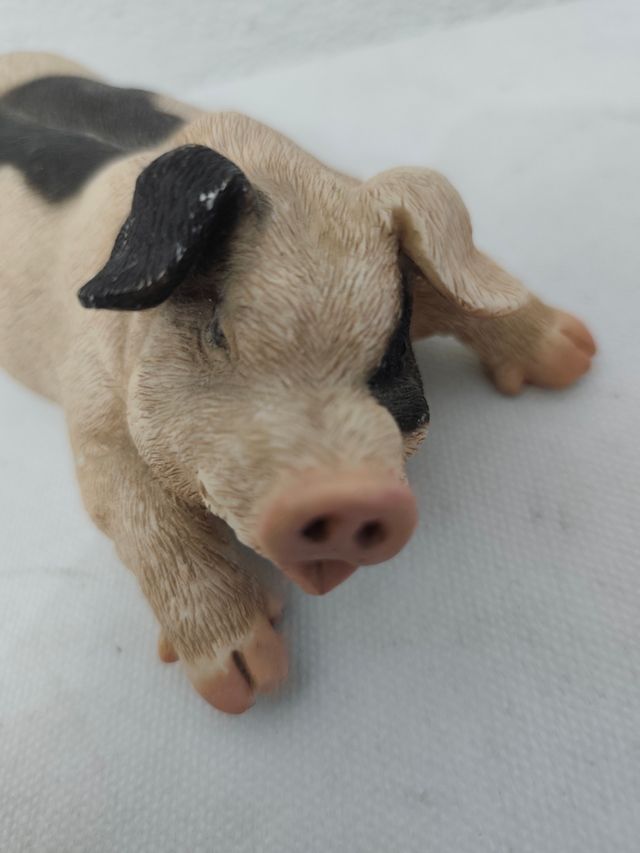 2 figuras cerdito decoración