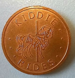 Gettoni Giostre Vintage Kiddie Rides