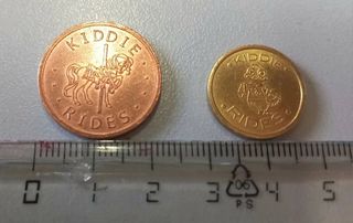 Gettoni Giostre Vintage Kiddie Rides