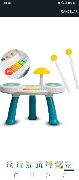 Batería Infantil - Juguete Musical