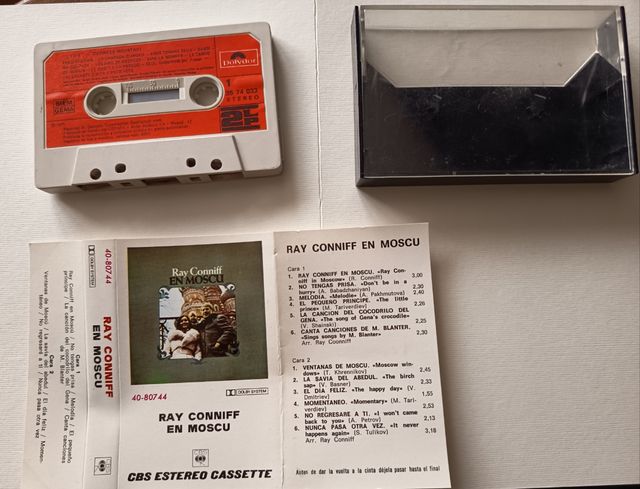 Ray Conniff - En Moscú (Casette)