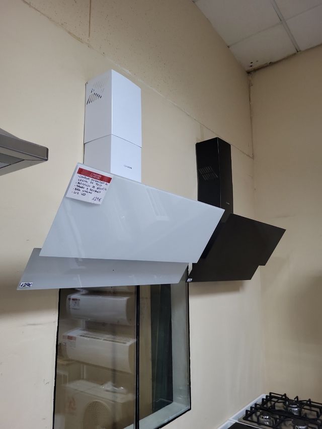 Campana extractora cristal