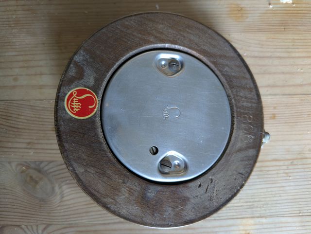 Barometro LUFFT vintage legno