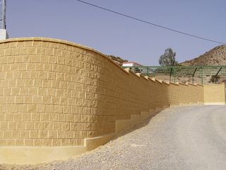 Muros jardín - bloques hormigón