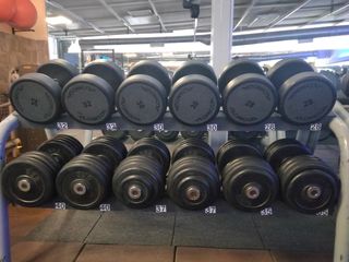 Mancuernas Technogym - 1Kg. a 40Kg.