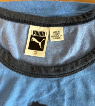 Camiseta Puma azul talla S