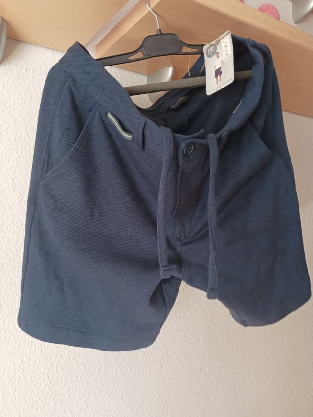 Shorts caballero azul - M