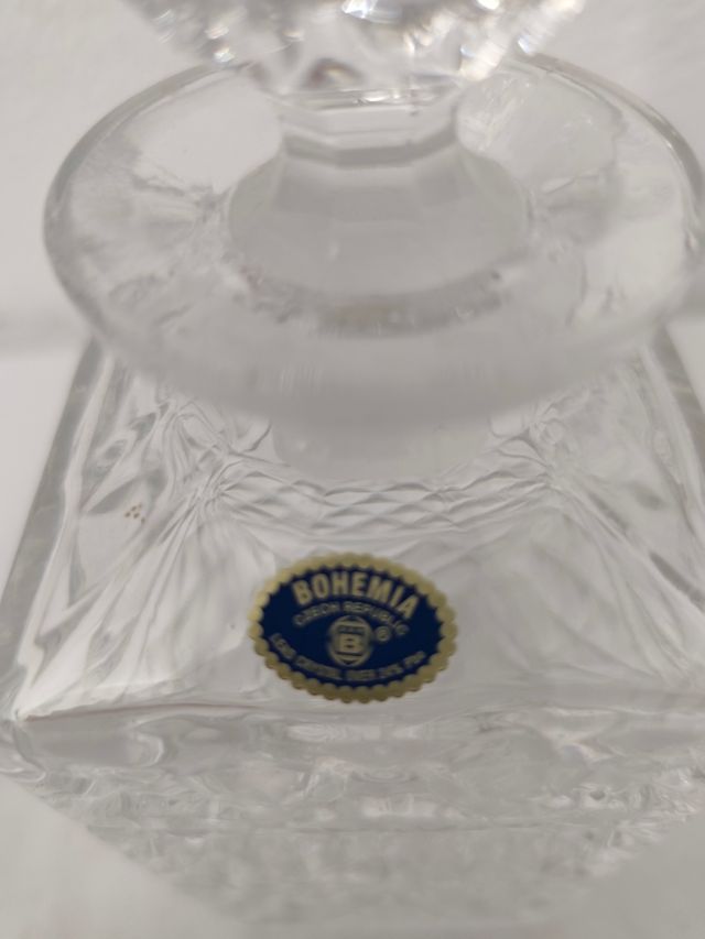 Decantador Bohemia Cristal