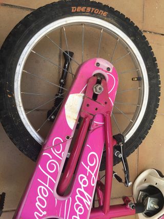Bicicleta niña 16" B-Pro