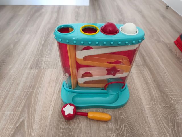 Circuito bolas zigzag + martillo