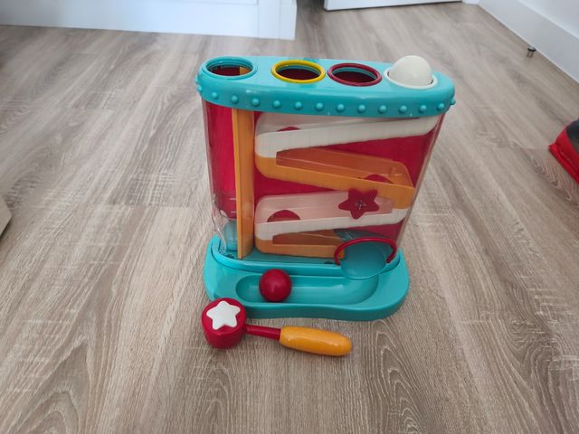 Circuito bolas zigzag + martillo