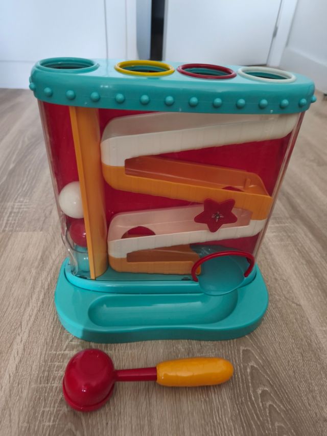 Circuito bolas zigzag + martillo