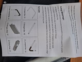 Supporto Letto Anziani Regolabile