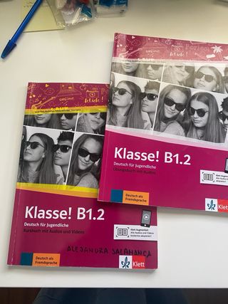 Klasse! b1.2 libro de ejercicios + online