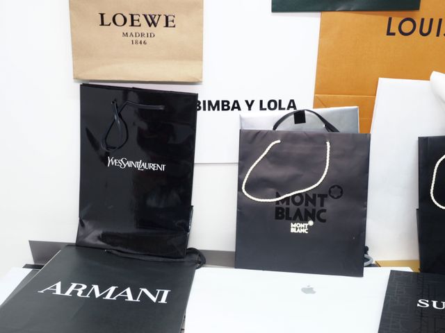 Bolsas Lujo: Armani, YSL, Dior, etc.