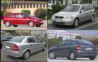 Luna parabrisas con banda parasol Opel Astra G