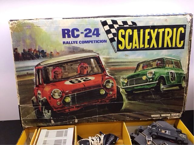 Competição de Rally Scalextric RC-24