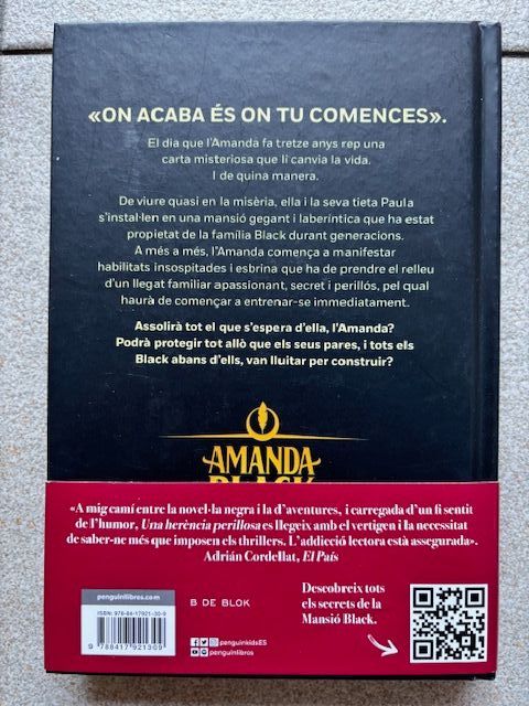 Amanda Black 1 - Una herència perillosa