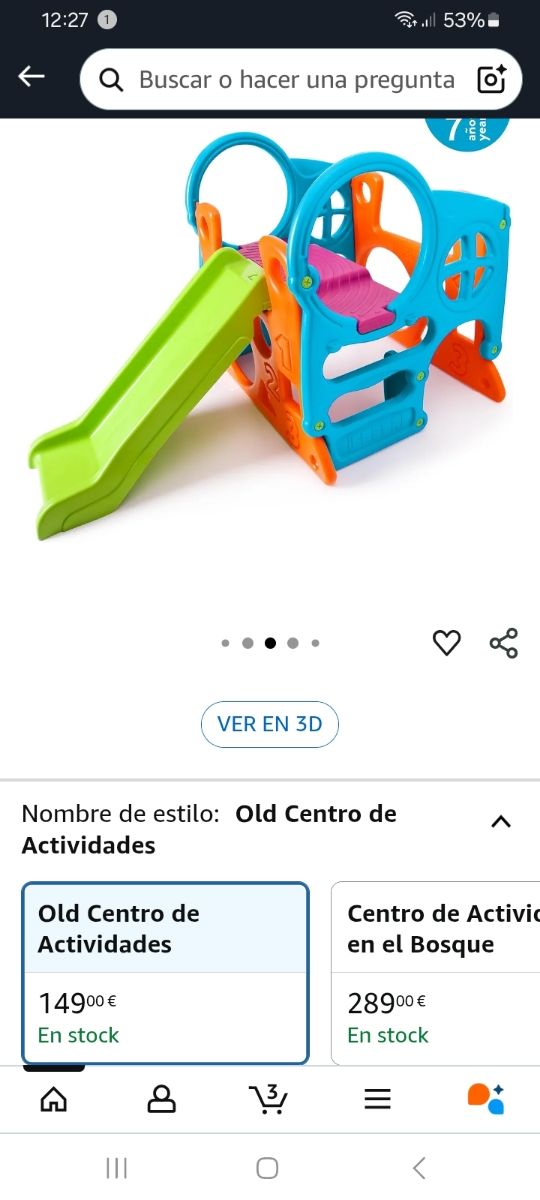 Parque Infantil Feber con tobogán