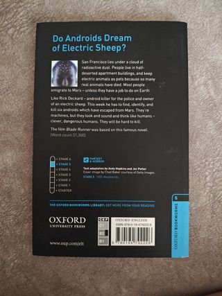 Oxford Bookworms 5. Do Androids Dream of Electr...