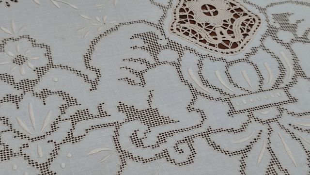 Tovaglia antica in lino