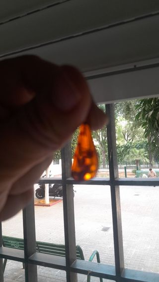 Colgante ámbar báltico auténtico