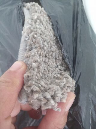 Alfombra gris salón - Tejido15 kilos aprox