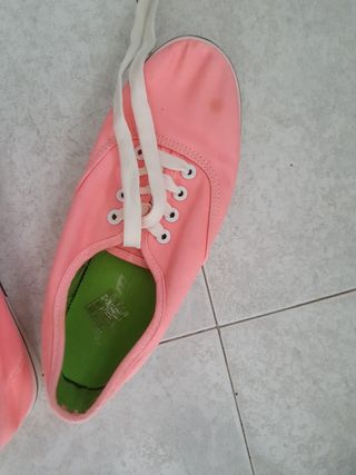 Zapatillas rosa Vans -talla 38