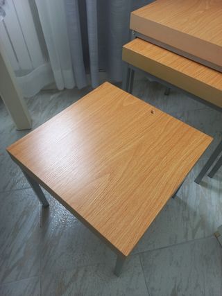 Mesitas de noche apilables - Madera