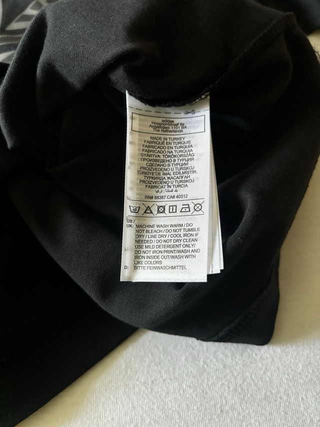 Camiseta Adidas Originals M negra