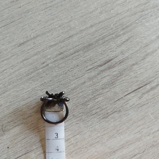 Anillo mariposa negro