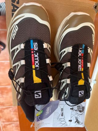Zapatillas Salomon - Marrón Beige