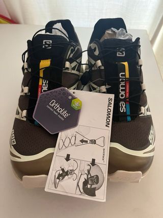 Zapatillas Salomon - Marrón Beige