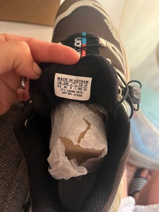Zapatillas Salomon - Marrón Beige