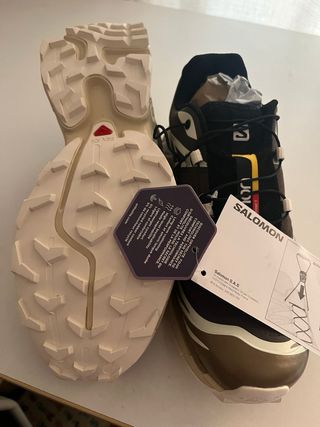 Zapatillas Salomon - Marrón Beige