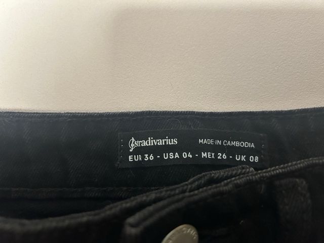 Mini Falda Vaquera Negra