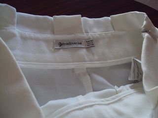 Pantalón blanco Stradivarius - T34